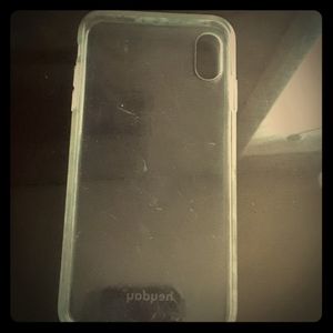 Iphone XS max clear phone case